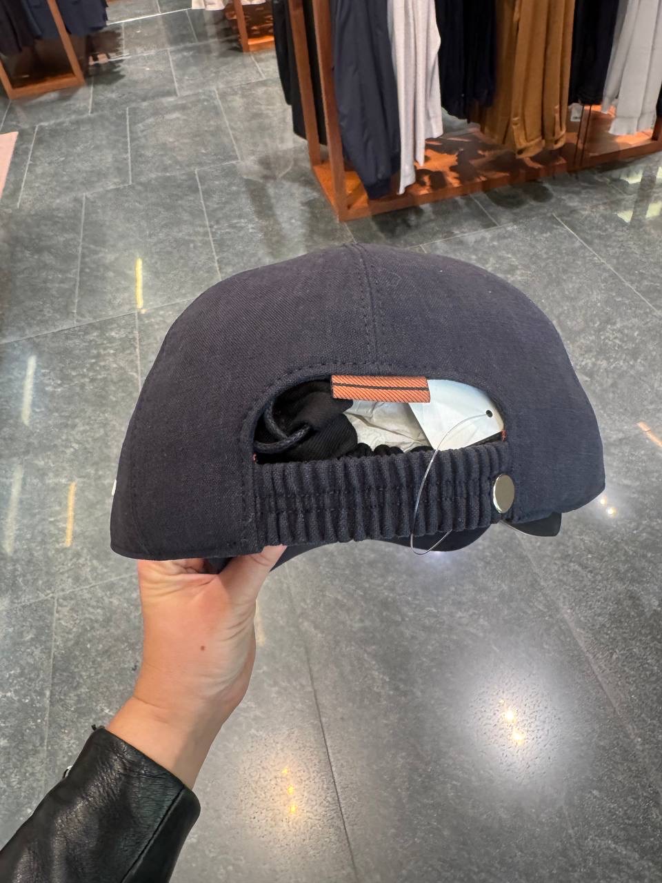 ERMENEGILDO ZEGNA Caps and Hats side view - Men's luxury Accessories