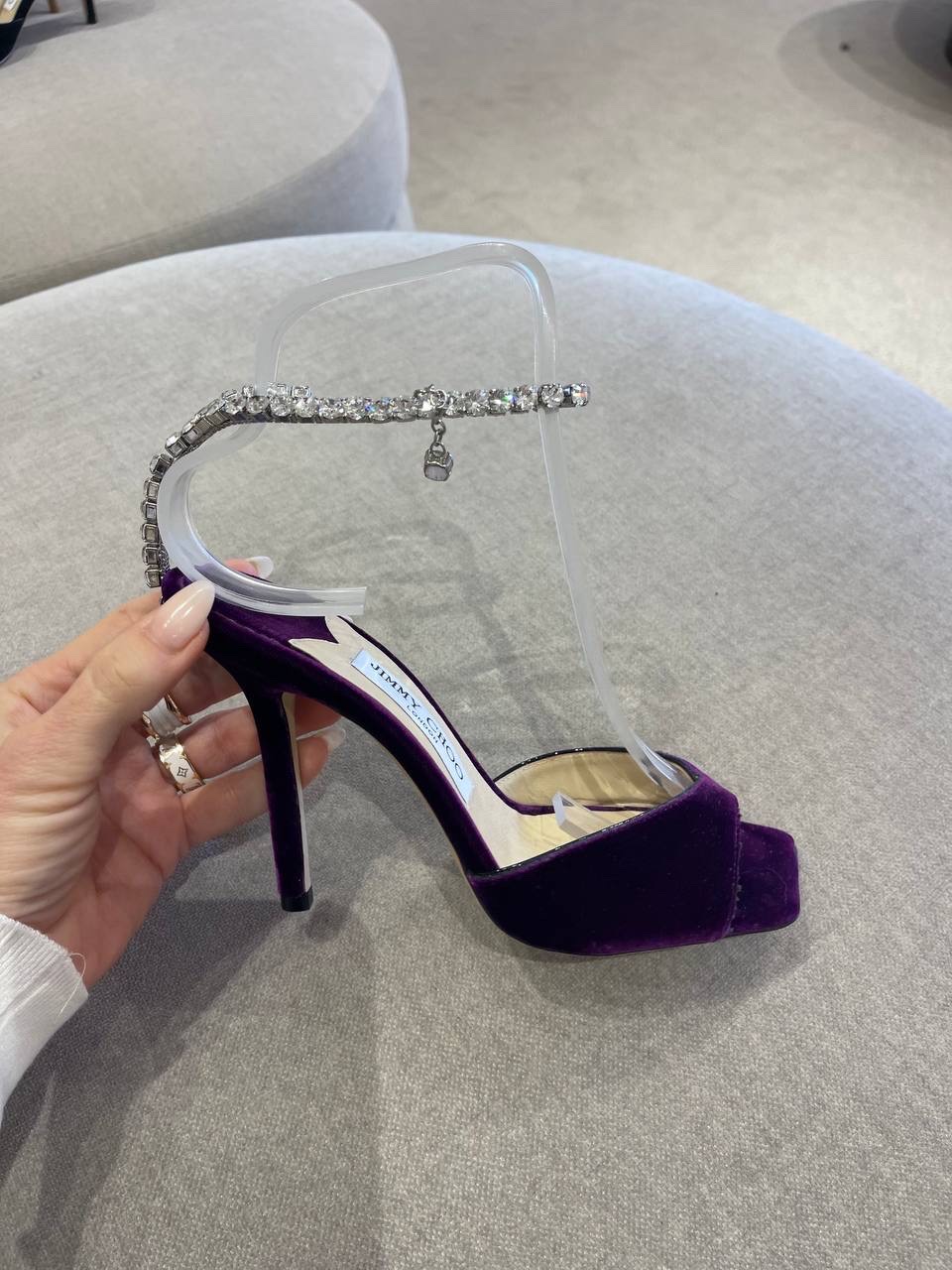 JIMMY CHOO Sandals front view - Women's luxury Shoes