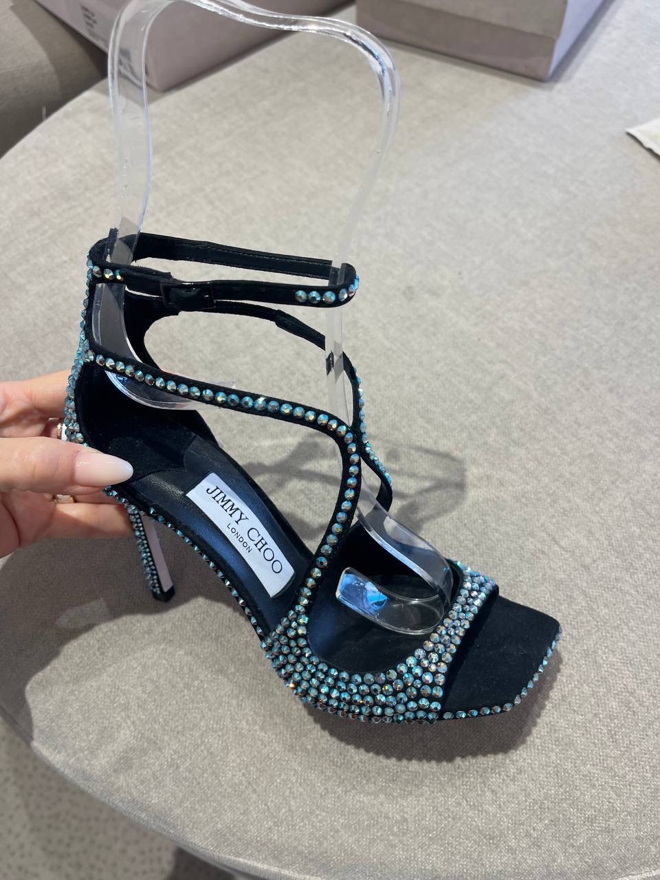JIMMY CHOO Sandals side view - Women's luxury Shoes