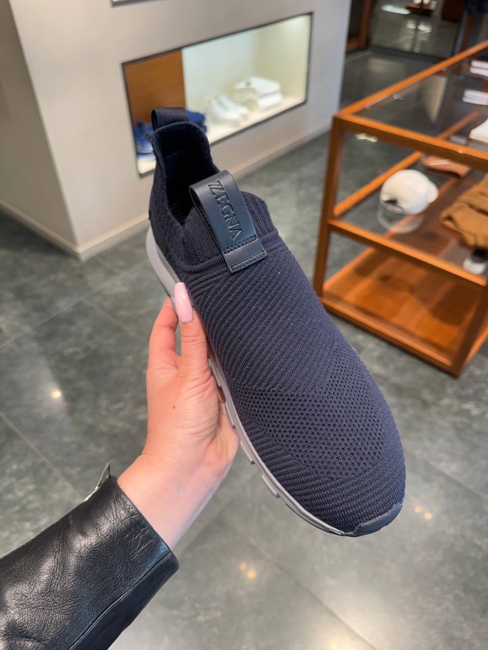 ERMENEGILDO ZEGNA Sneakers side view - Men's luxury Shoes