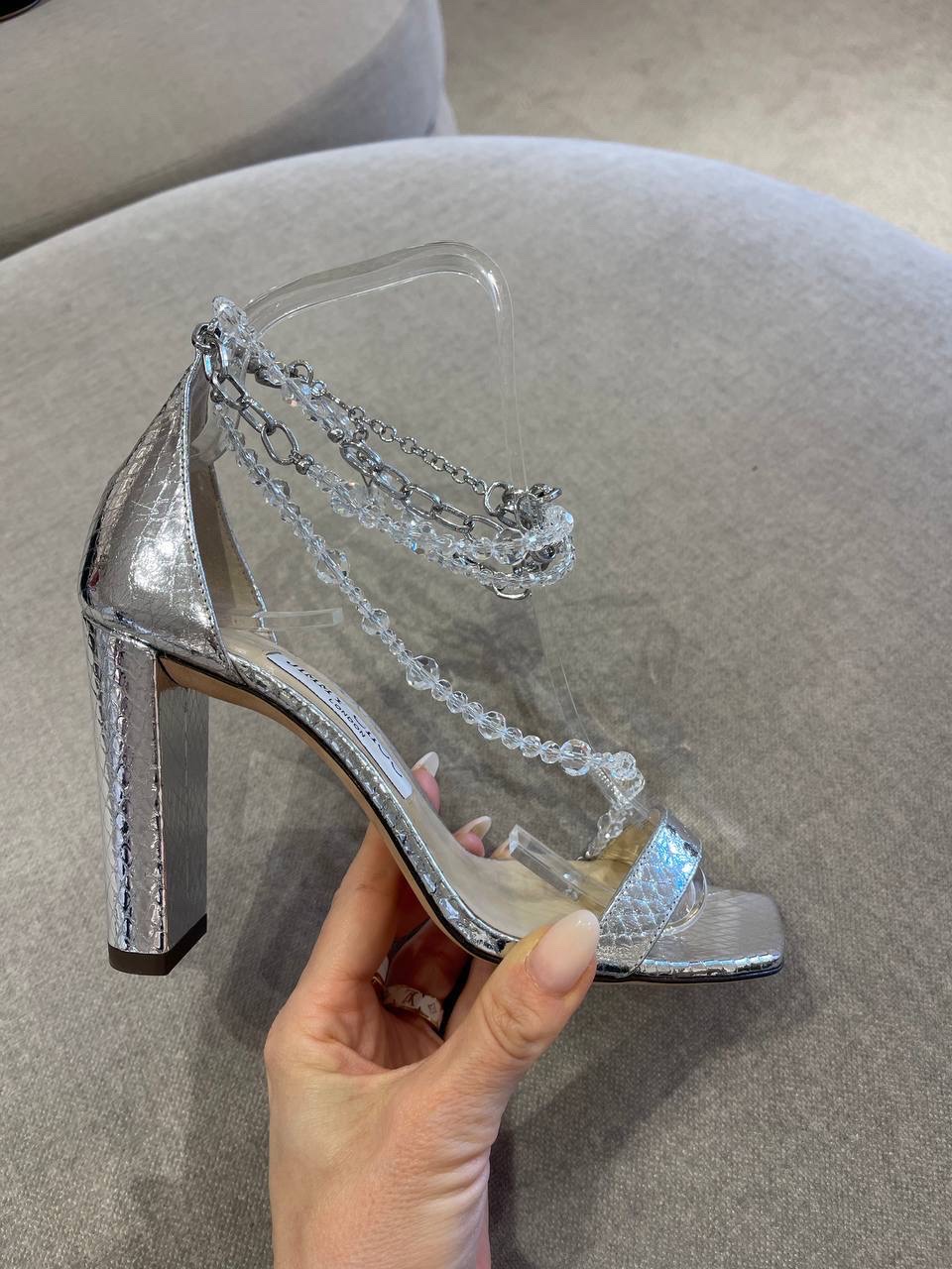 JIMMY CHOO Sandals front view - Women's luxury Shoes