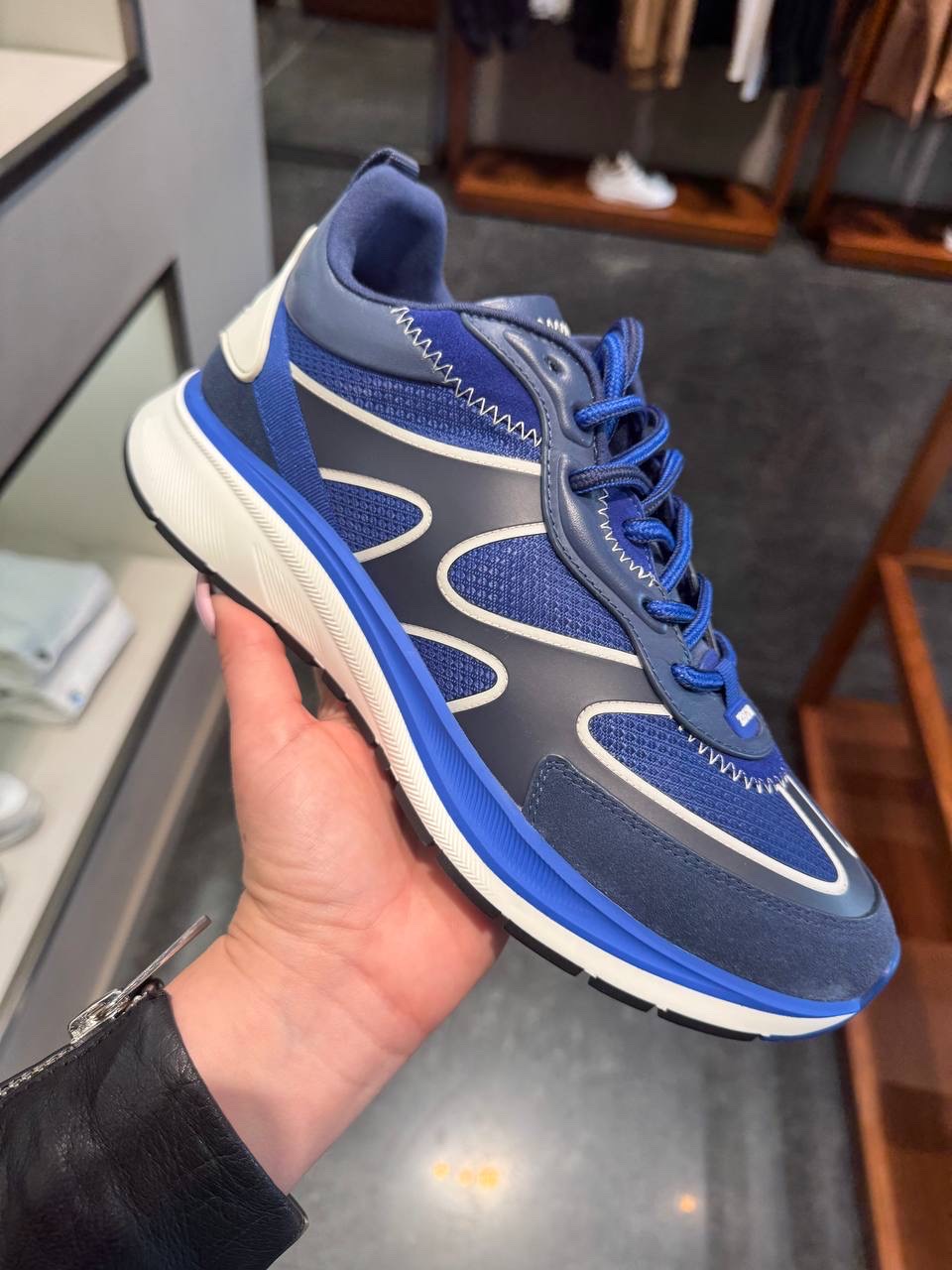 ERMENEGILDO ZEGNA Sneakers front view - Men's luxury Shoes