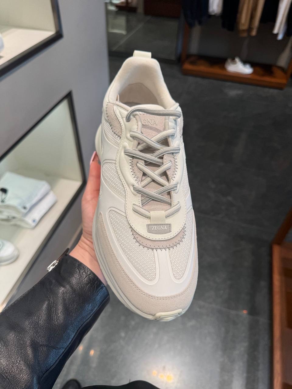 ERMENEGILDO ZEGNA Sneakers side view - Men's luxury Shoes