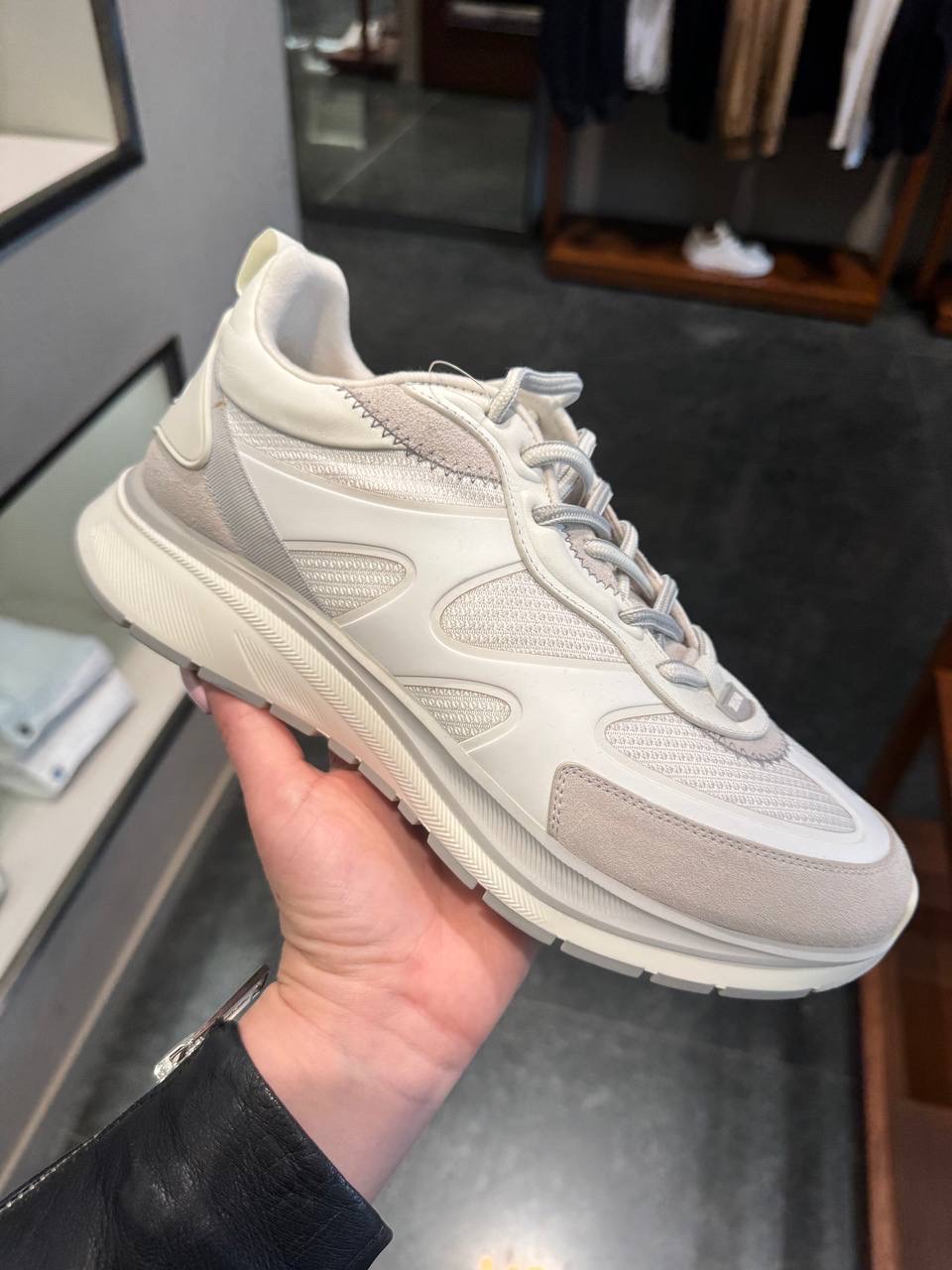 ERMENEGILDO ZEGNA Sneakers front view - Men's luxury Shoes
