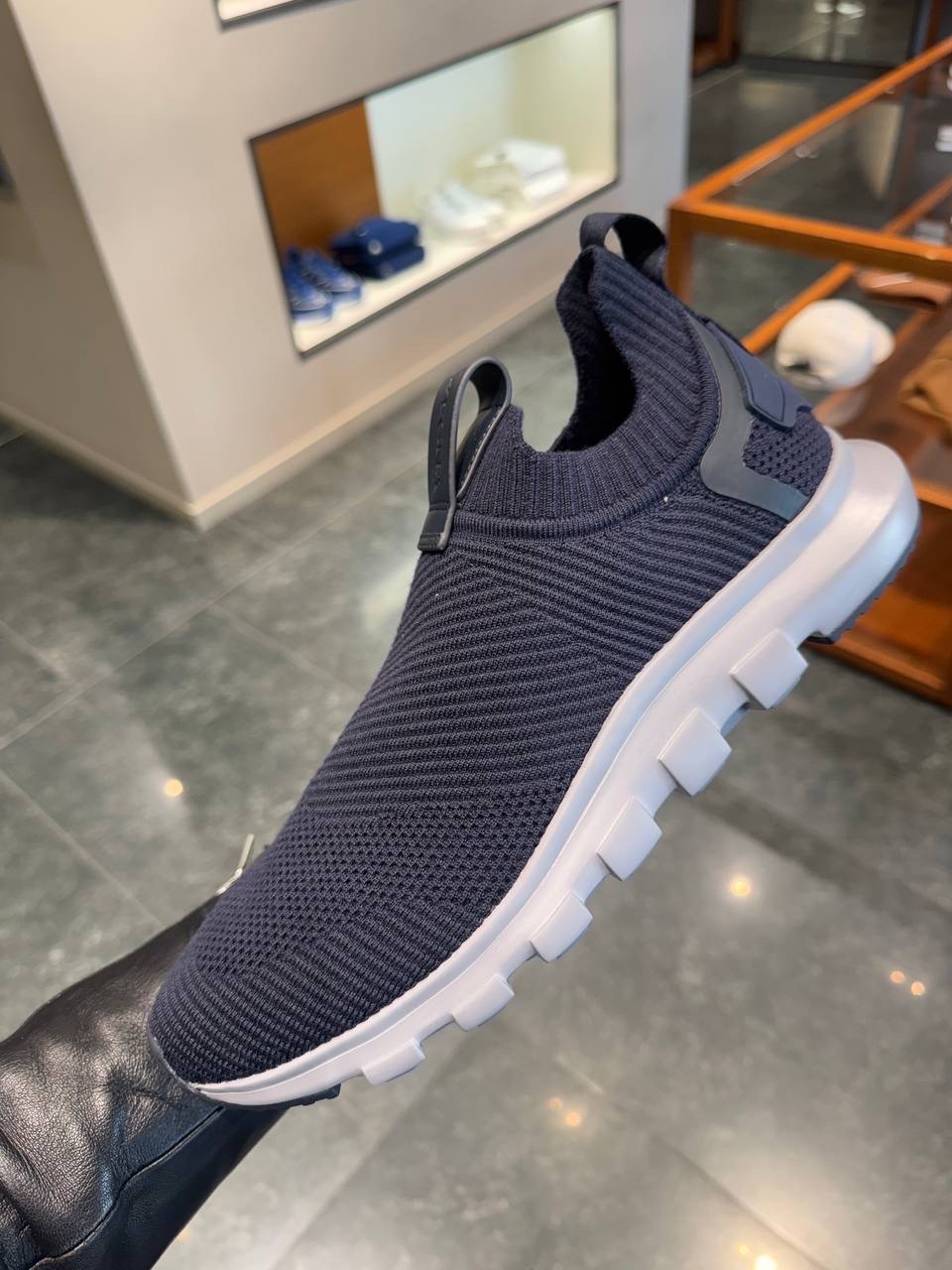 ERMENEGILDO ZEGNA Sneakers front view - Men's luxury Shoes