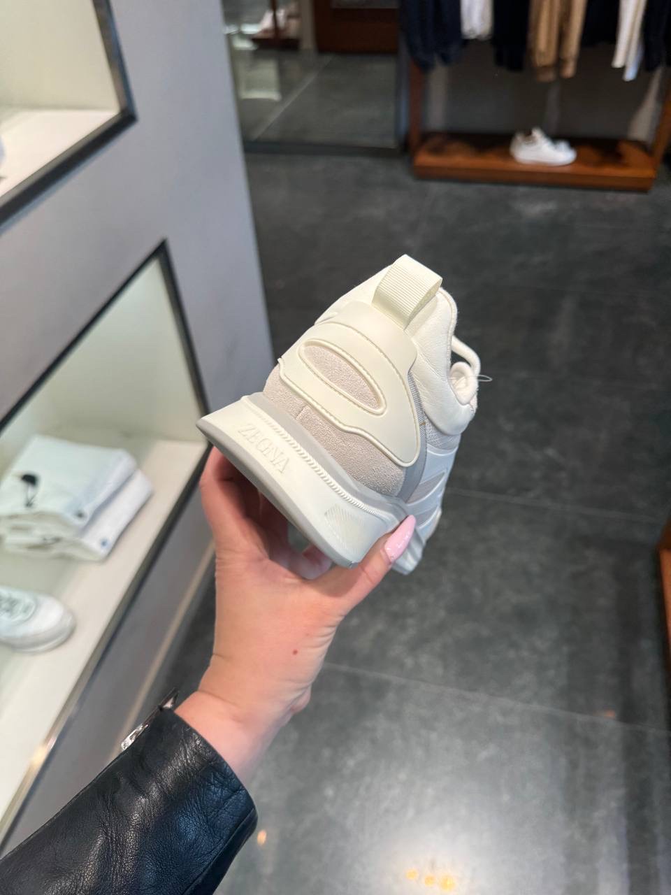 ERMENEGILDO ZEGNA Sneakers side view - Men's luxury Shoes