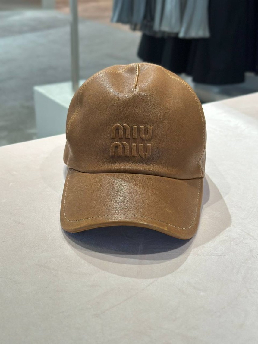 MIU MIU Caps and Hats front view - Women's luxury Accessories