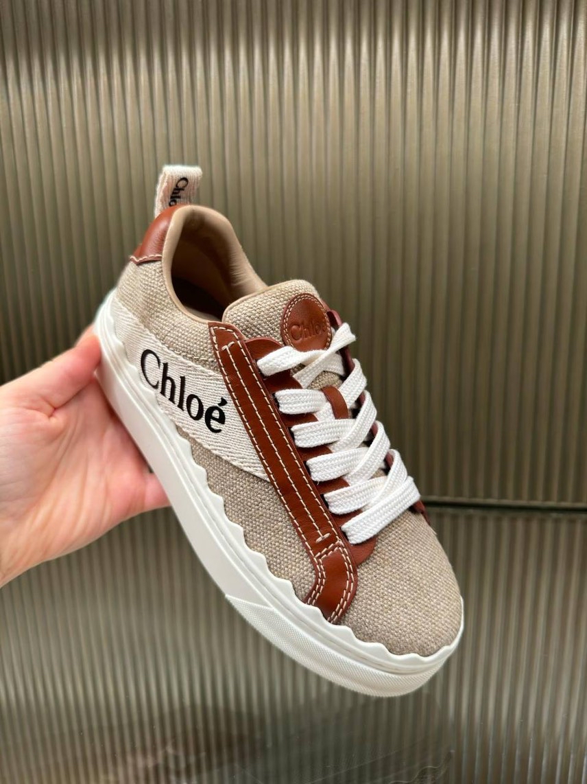 CHLOE Sneakers side view - Women's luxury Shoes