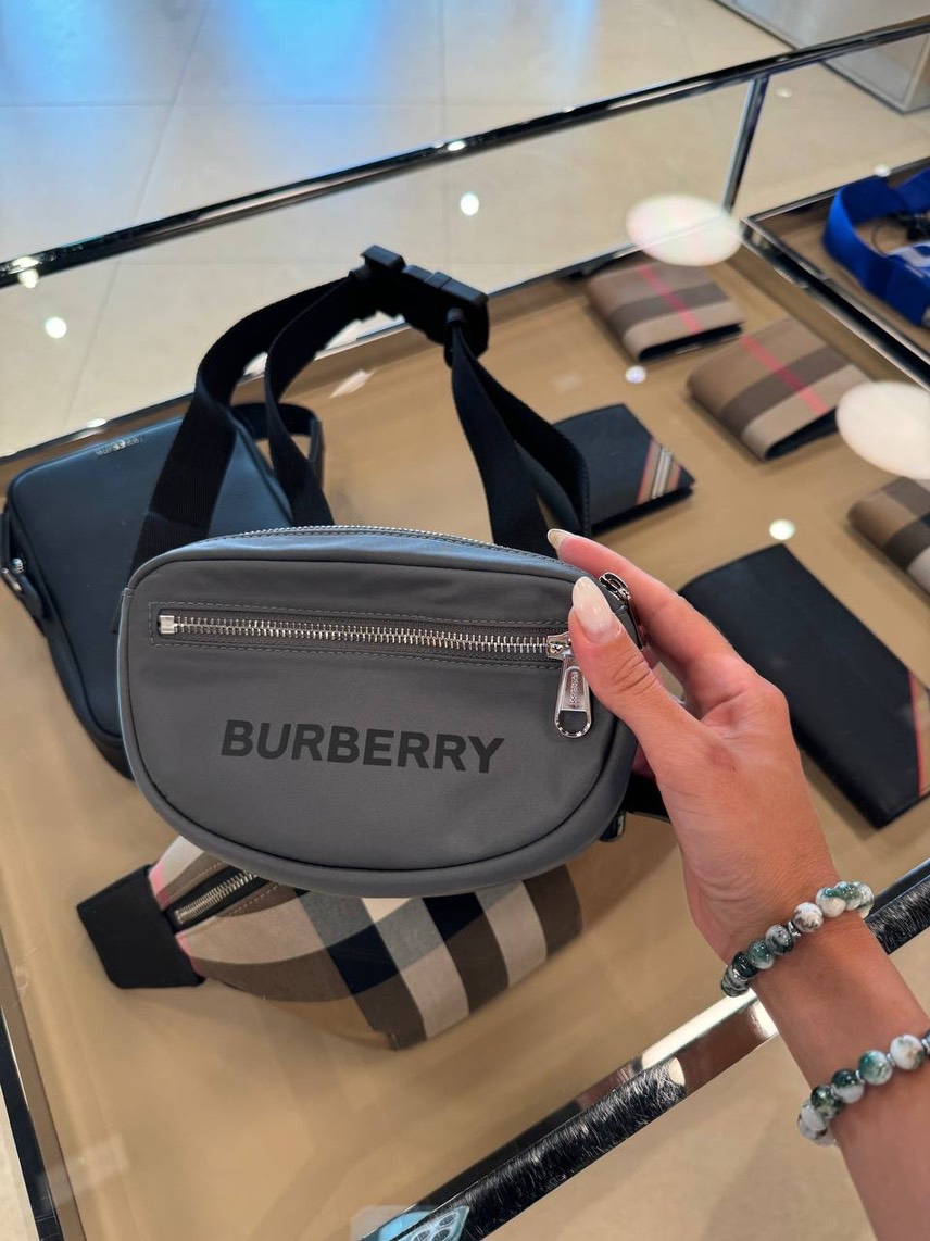 BURBERRY Belt bags front view - Men's luxury Bags