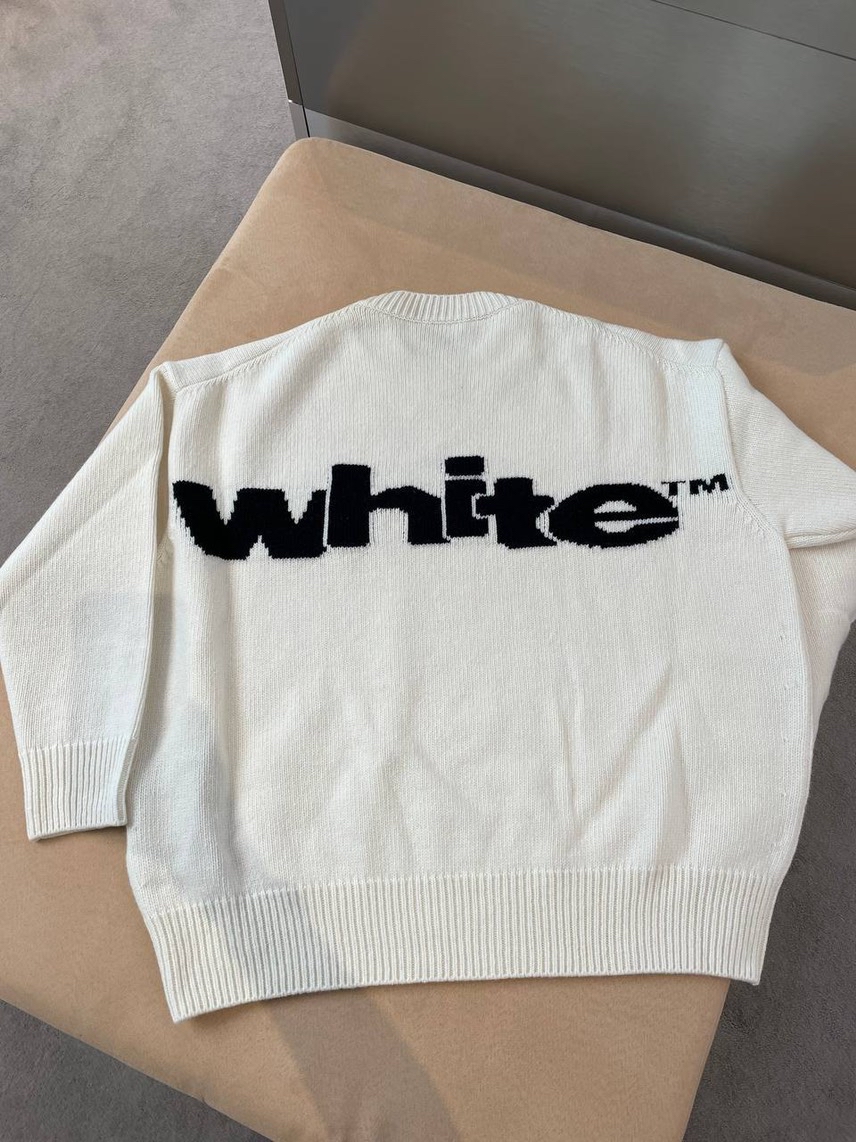 OFF-WHITE Knitwear side view - Women's luxury Clothes