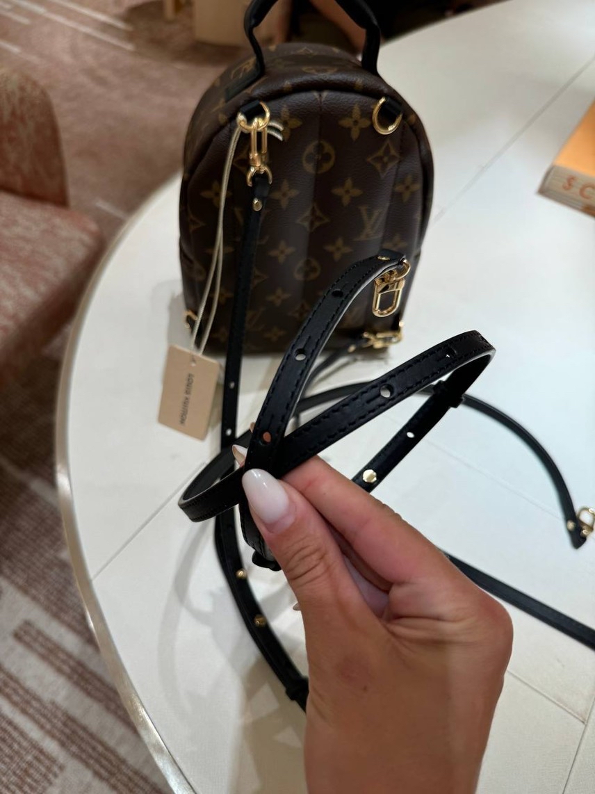 LOUIS VUITTON Backpack side view - Women's luxury Bags
