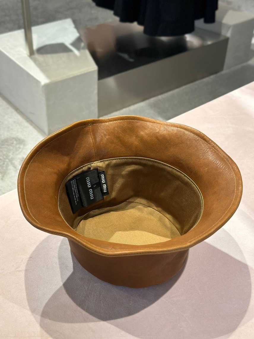 MIU MIU Caps and Hats side view - Women's luxury Accessories