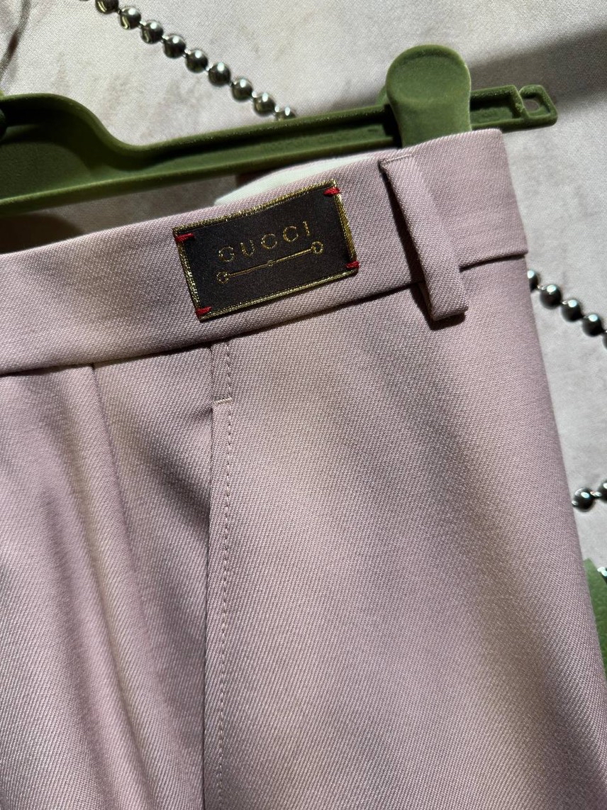 GUCCI Trousers side view - Women's luxury Clothes