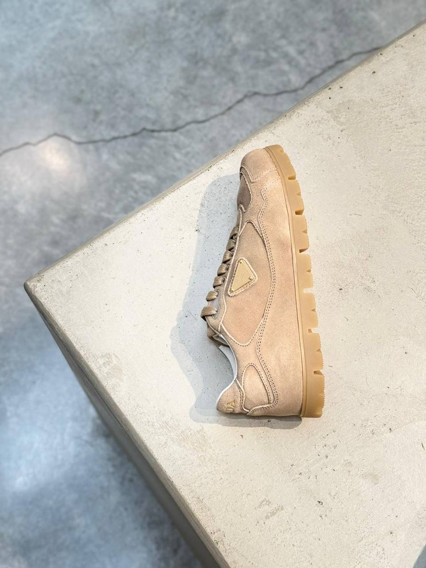 PRADA Sneakers side view - Women's luxury Shoes
