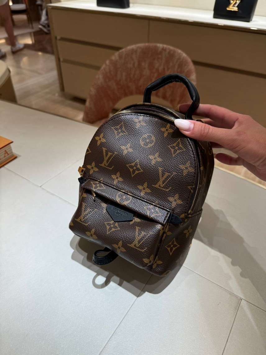 LOUIS VUITTON Backpack side view - Women's luxury Bags