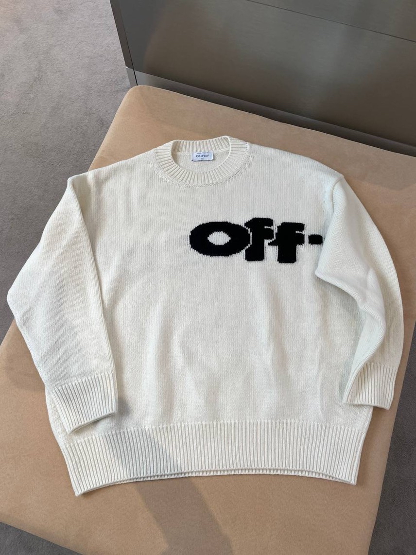 OFF-WHITE Knitwear front view - Women's luxury Clothes