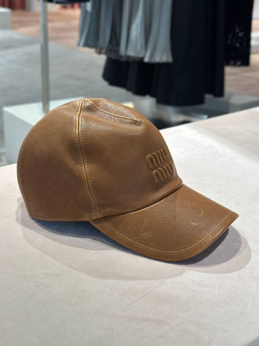 MIU MIU Caps and Hats side view - Women's luxury Accessories