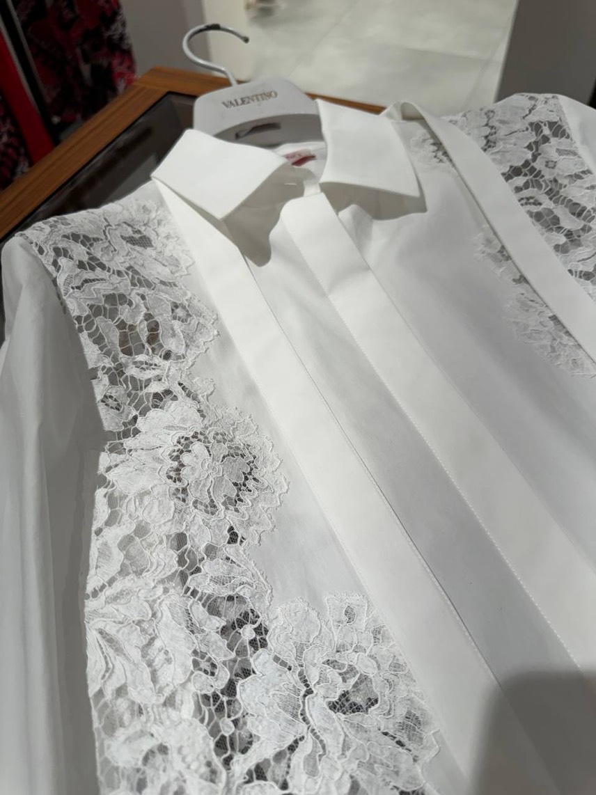 VALENTINO GARAVANI Shirts side view - Women's luxury Clothes