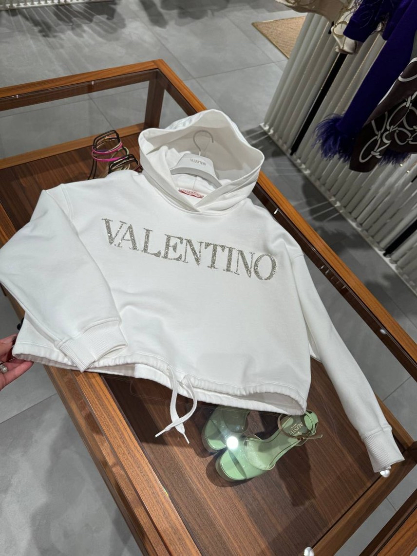 VALENTINO GARAVANI Hoodies front view - Women's luxury Clothes