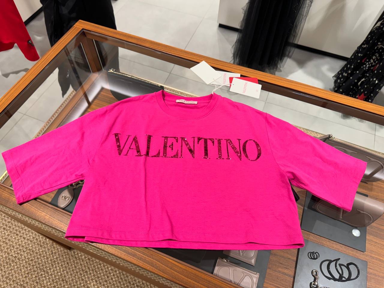 VALENTINO GARAVANI T-shirt and Polo side view - Women's luxury Clothes