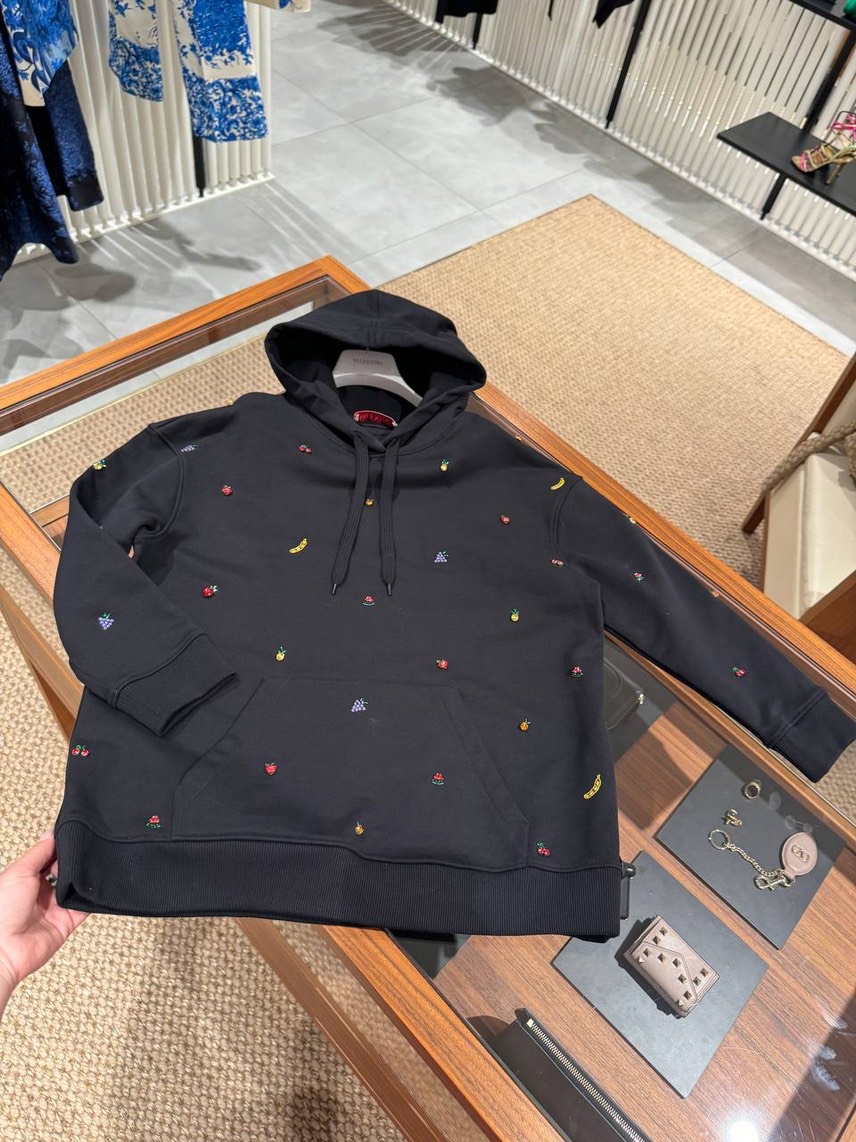 VALENTINO GARAVANI Hoodies front view - Women's luxury Clothes