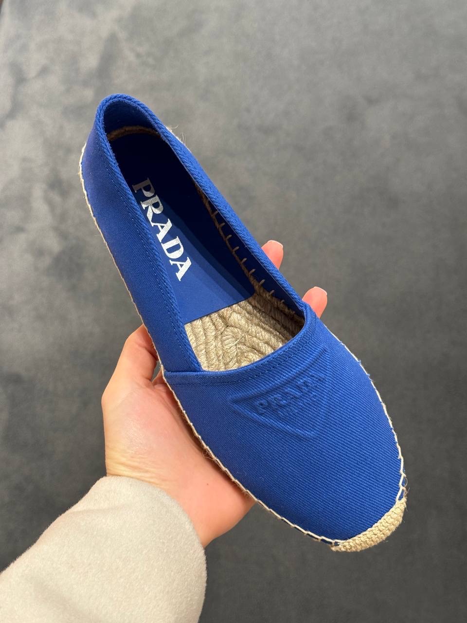 PRADA Espadrilles side view - Men's luxury Shoes