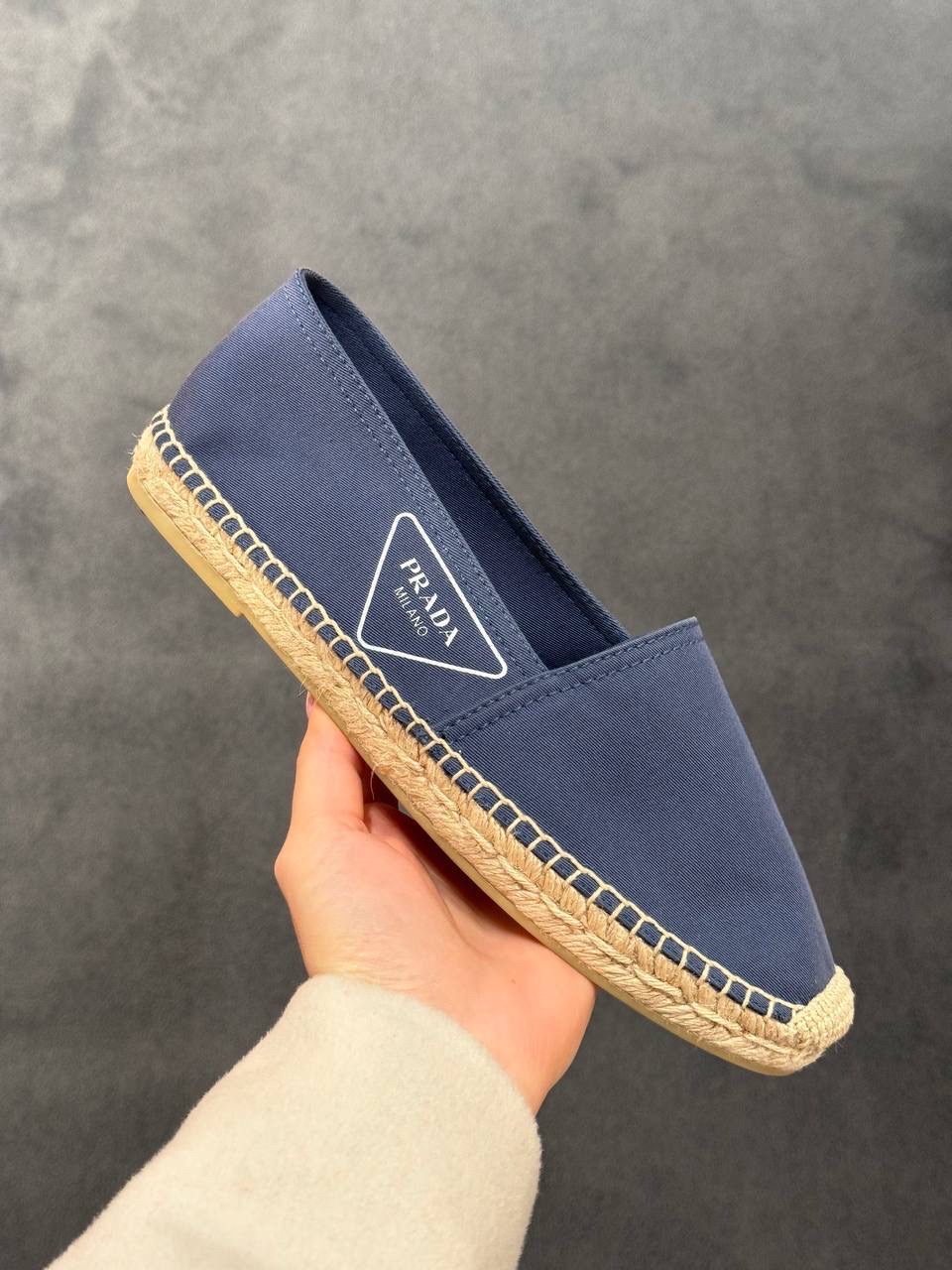 PRADA Espadrilles front view - Men's luxury Shoes