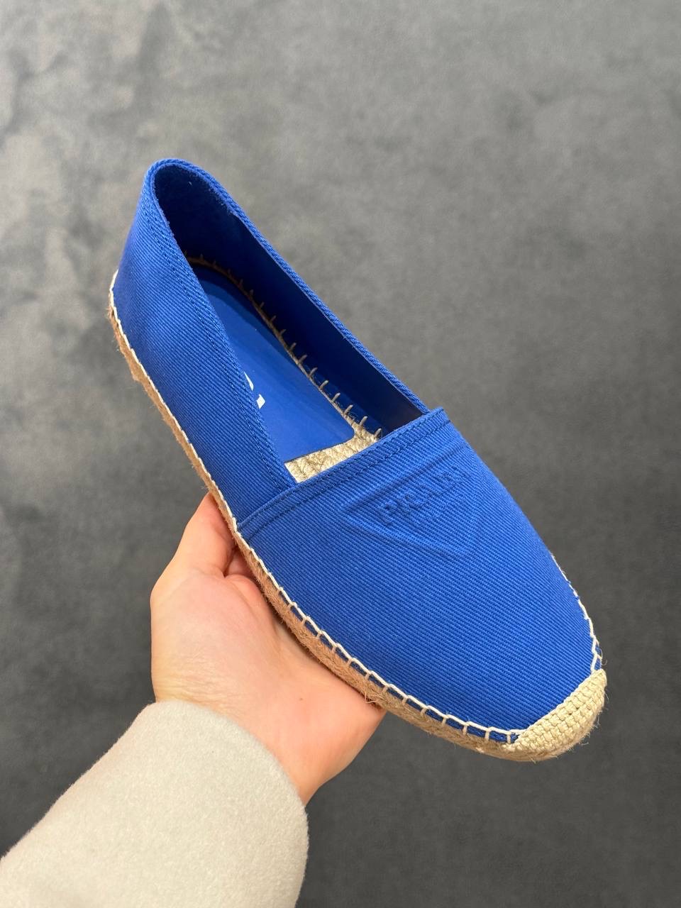 PRADA Espadrilles front view - Men's luxury Shoes