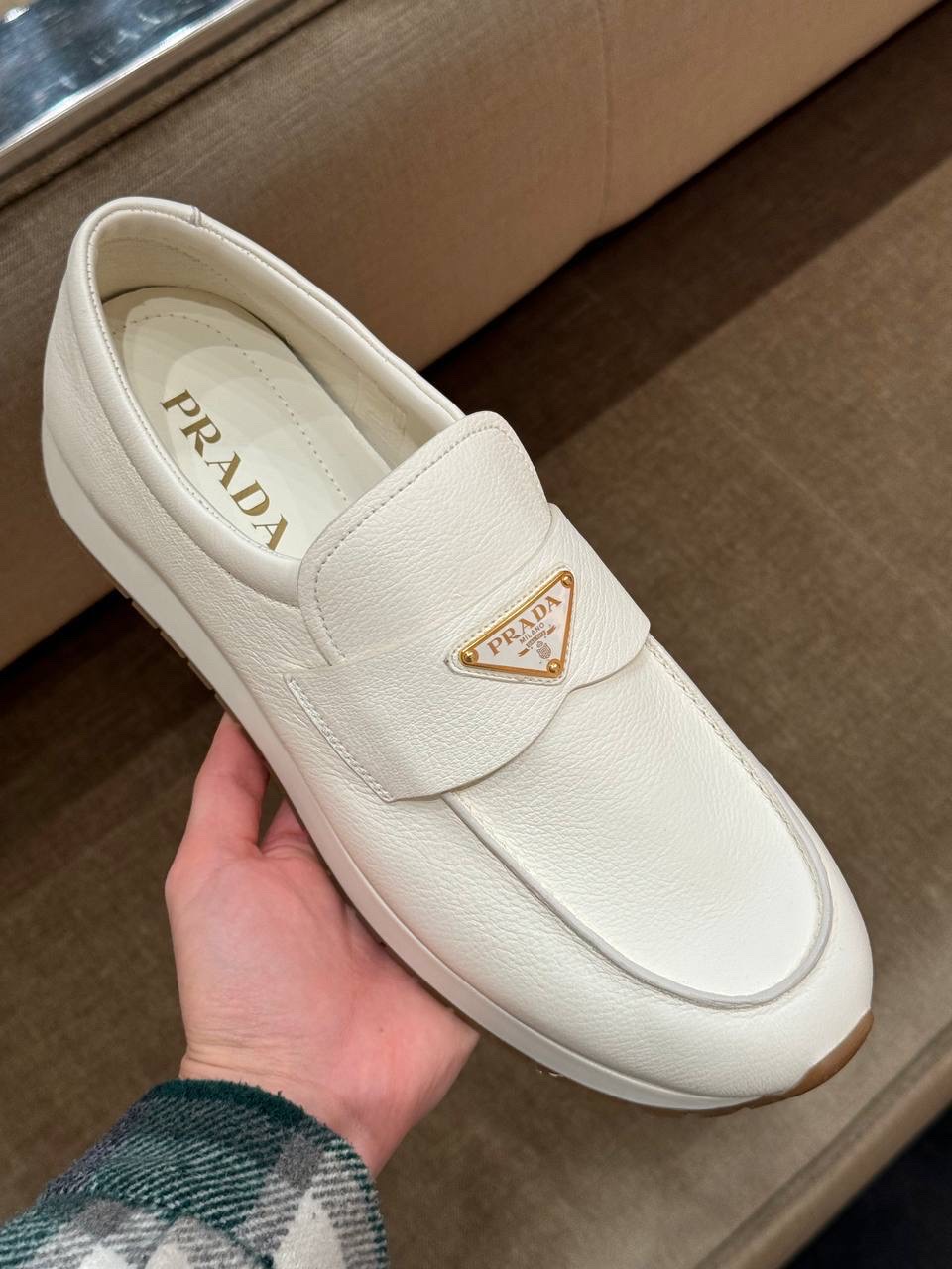 PRADA Loafers side view - Men's luxury Shoes