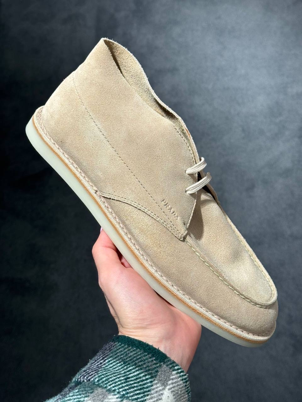 PRADA Lace-up shoes front view - Men's luxury Shoes