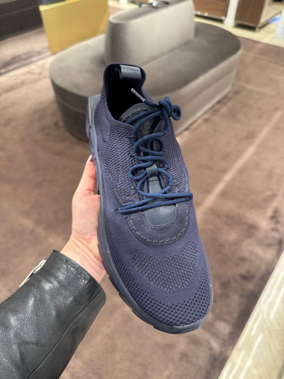 SALVATORE FERRAGAMO Sneakers side view - Men's luxury Shoes