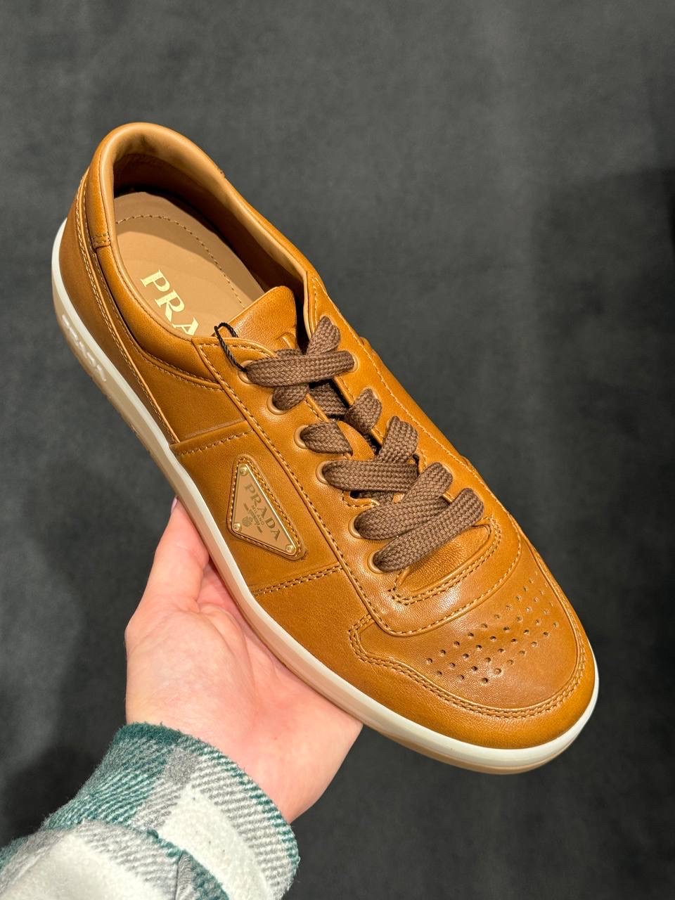 PRADA Sneakers side view - Men's luxury Shoes
