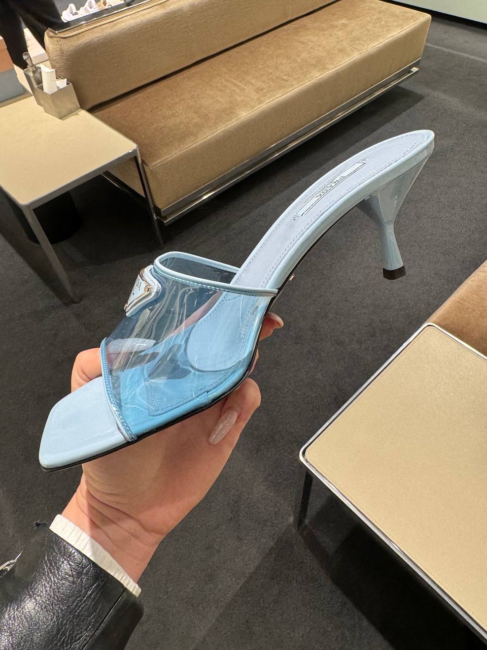 PRADA Sandals front view - Women's luxury Shoes