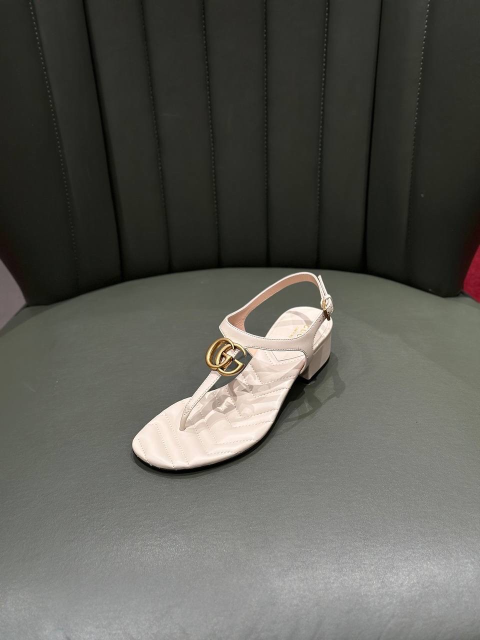 GUCCI Sandals side view - Women's luxury Shoes
