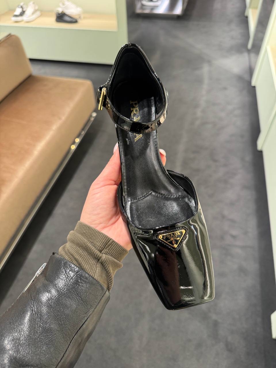 PRADA Sandals side view - Women's luxury Shoes