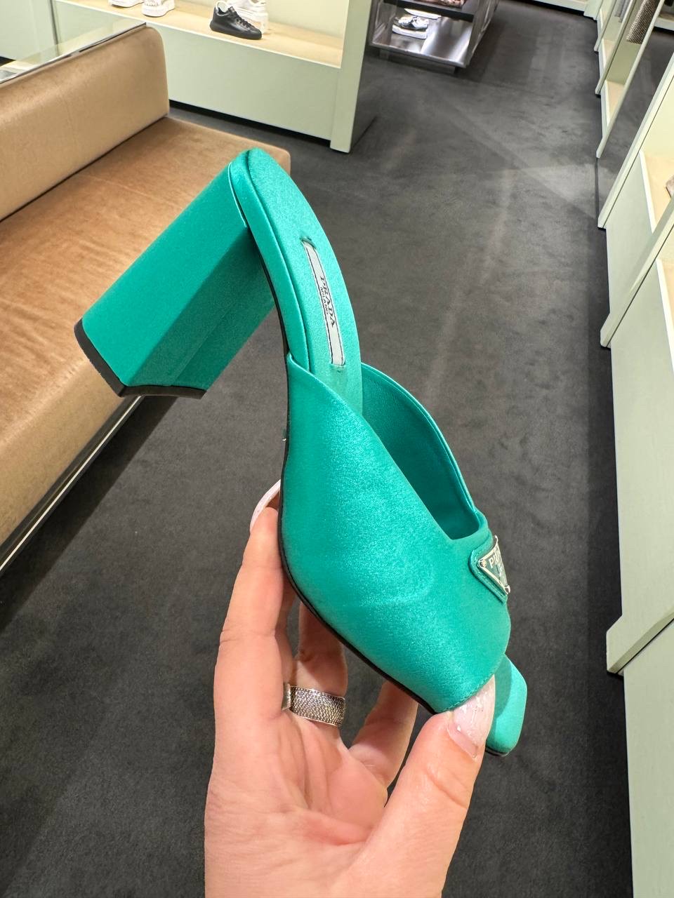 PRADA Sandals front view - Women's luxury Shoes