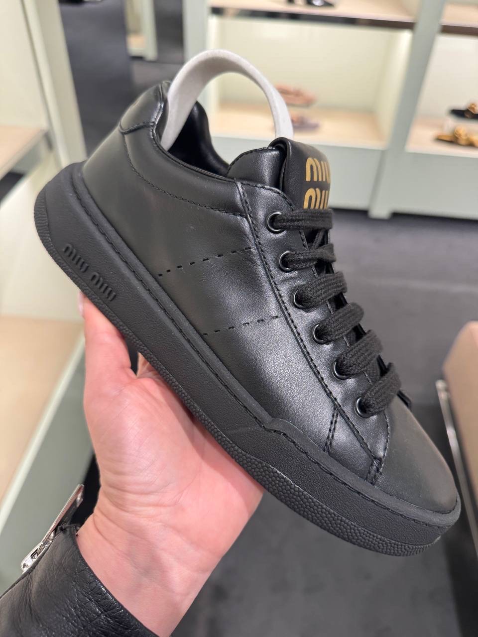 MIU MIU Sneakers front view - Women's luxury Shoes