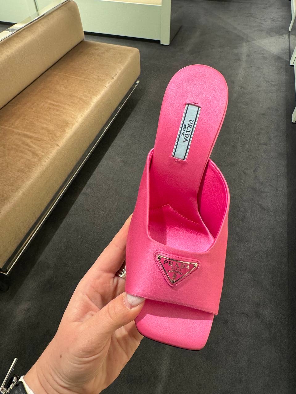 PRADA Sandals side view - Women's luxury Shoes