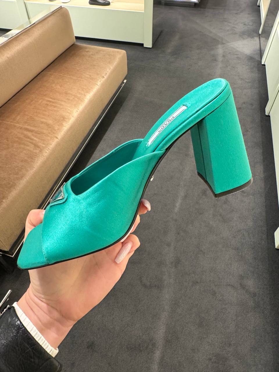 PRADA Sandals side view - Women's luxury Shoes