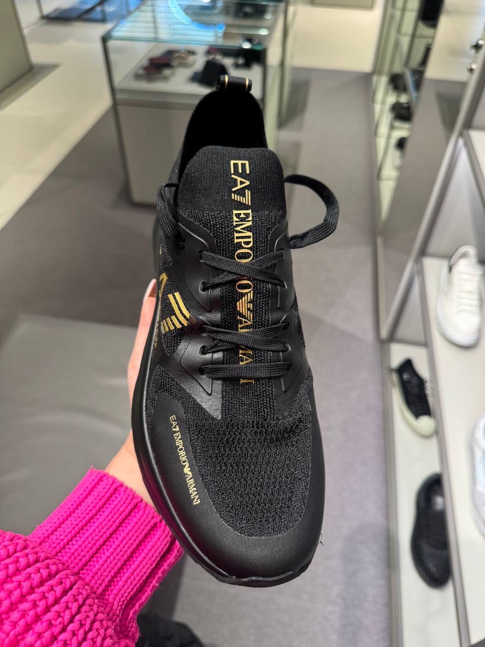 ARMANI EXCHANGE Sneakers side view - Men's luxury Shoes
