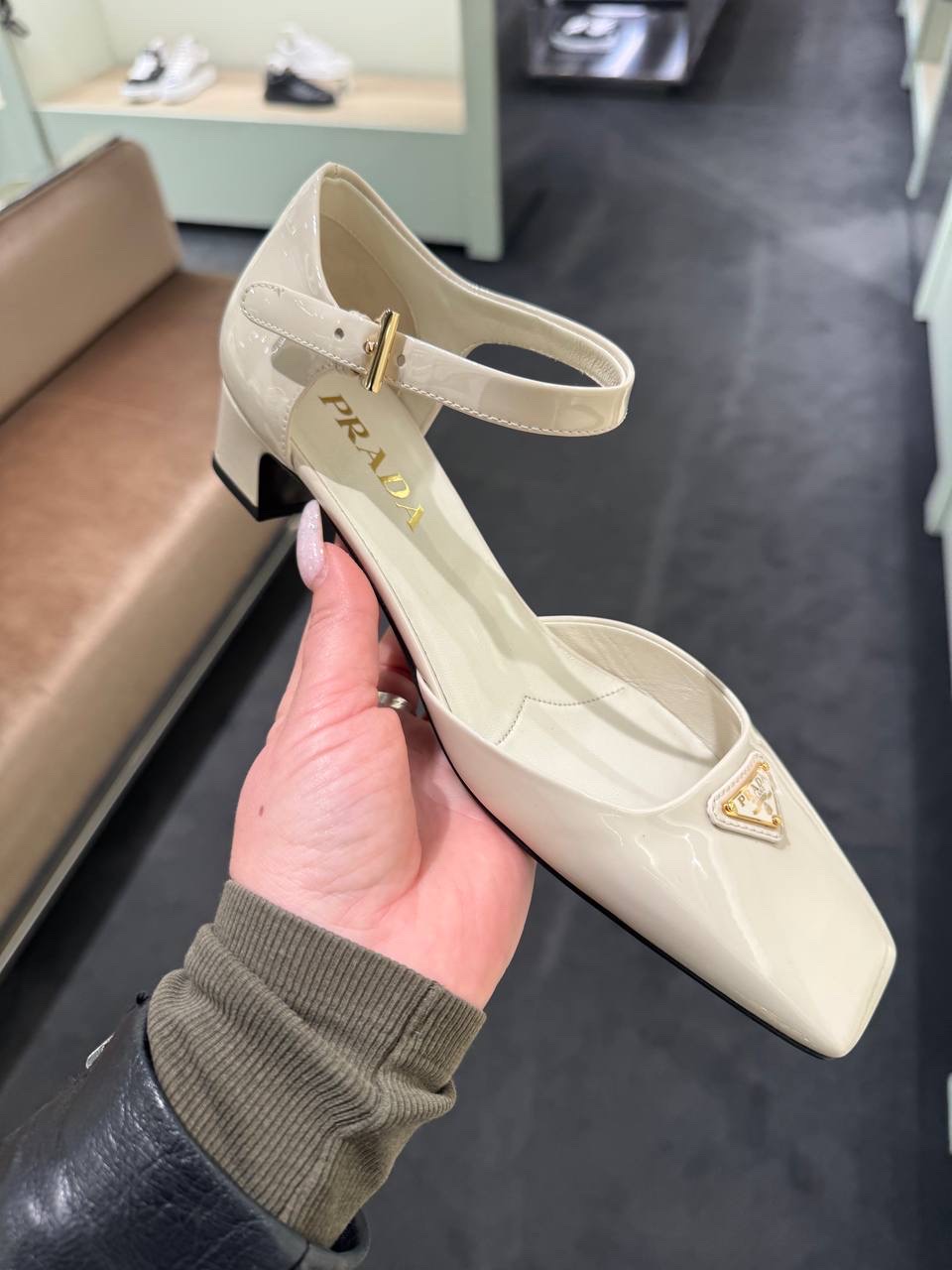 PRADA Sandals front view - Women's luxury Shoes