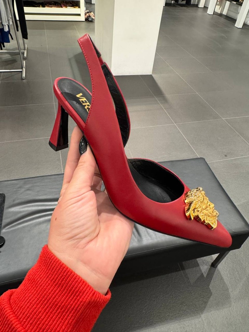VERSACE Sandals front view - Women's luxury Shoes