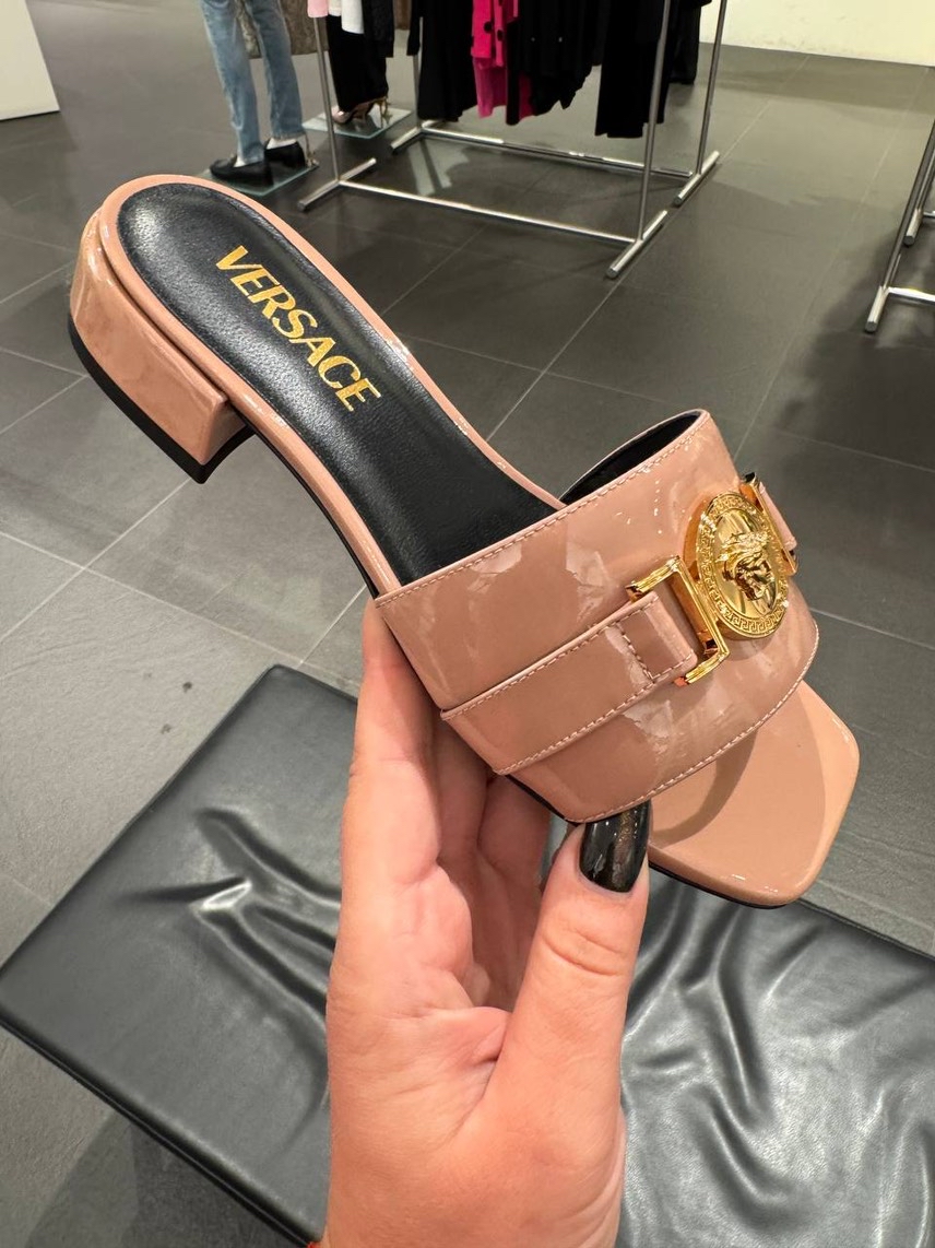 VERSACE Sandals front view - Women's luxury Shoes