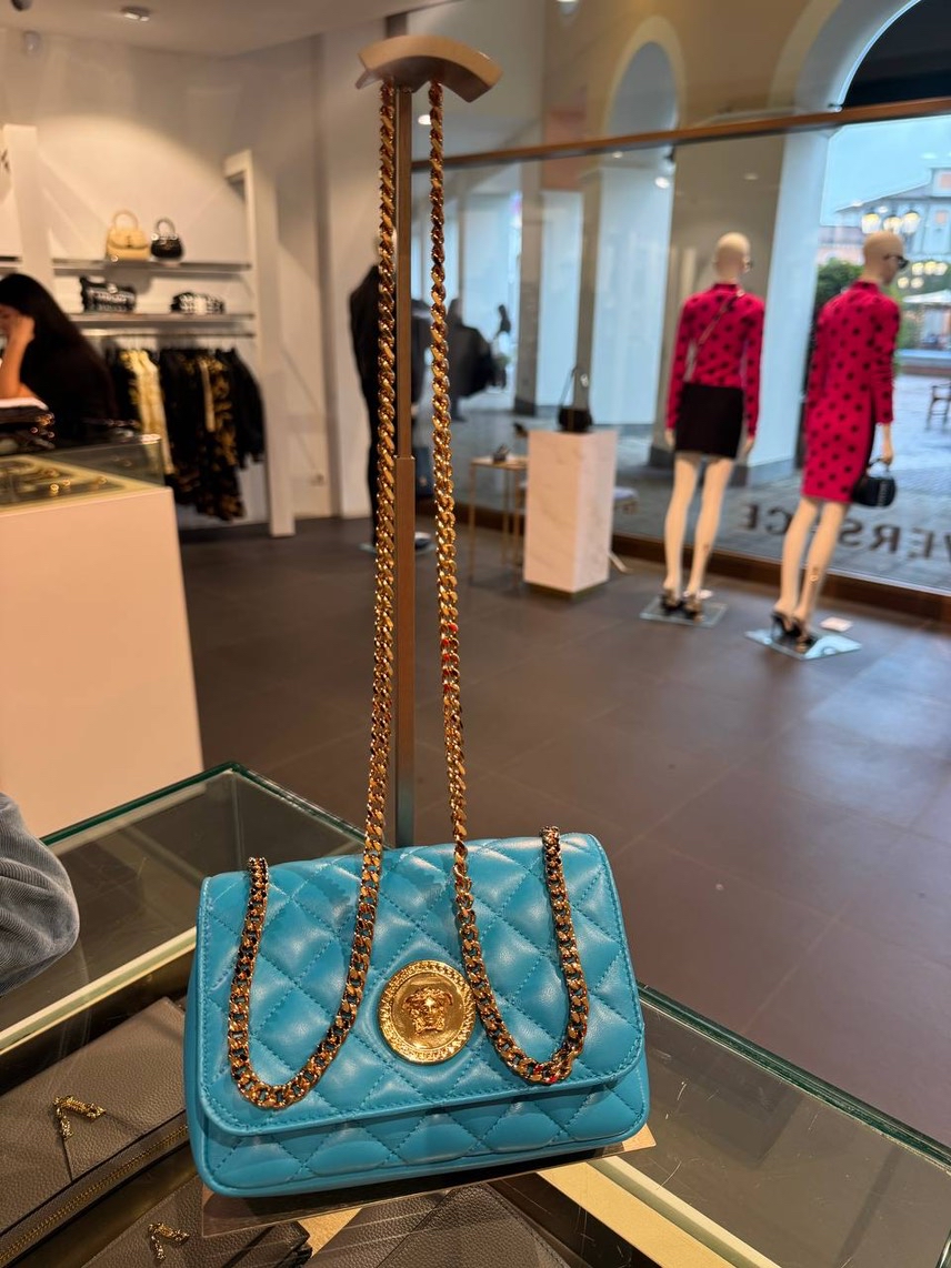 VERSACE Crossbody bags side view - Women's luxury Bags