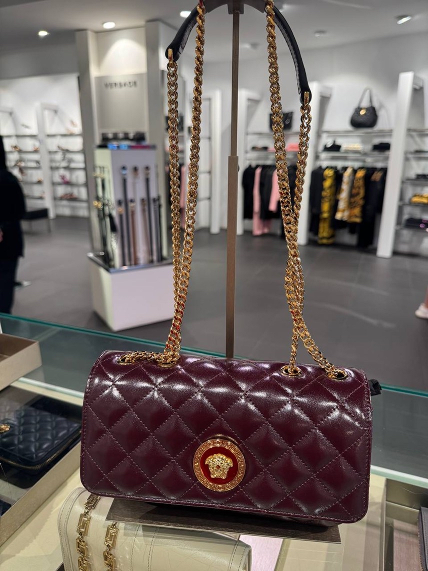 VERSACE Crossbody bags front view - Women's luxury Bags