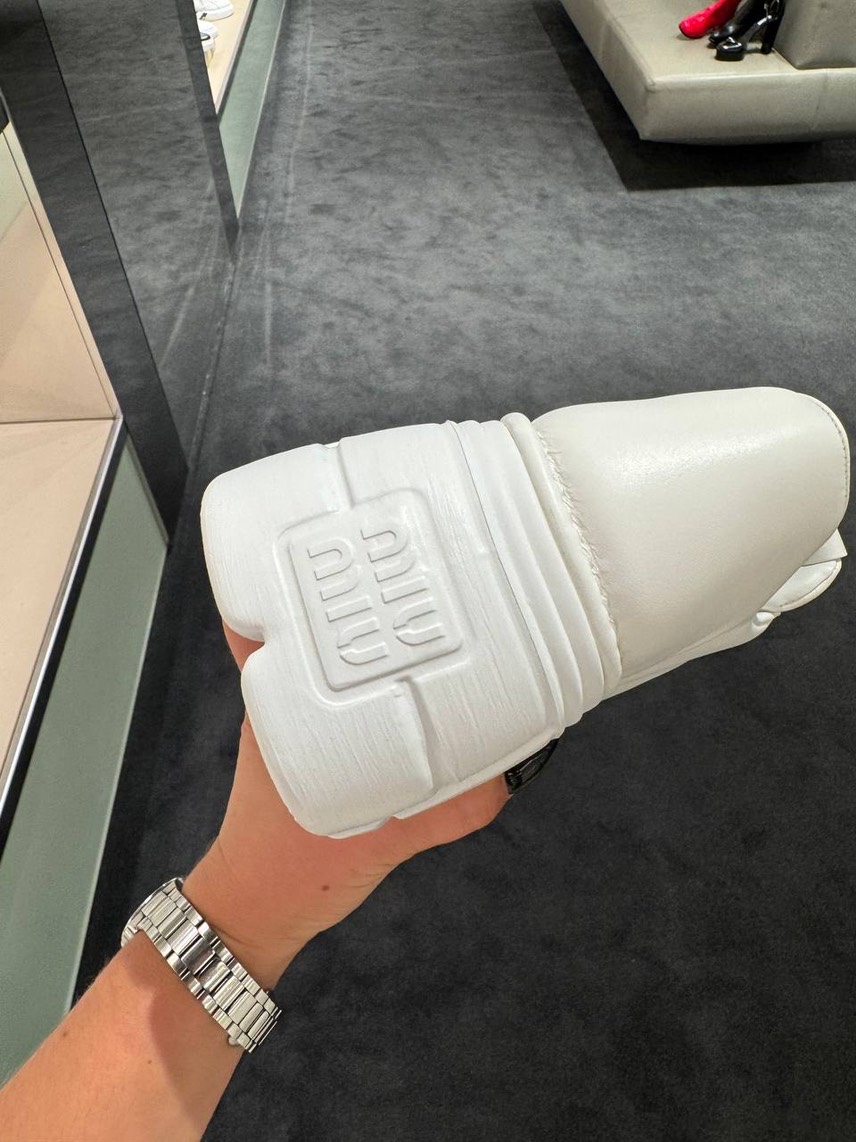 MIU MIU Sneakers side view - Women luxury Shoes