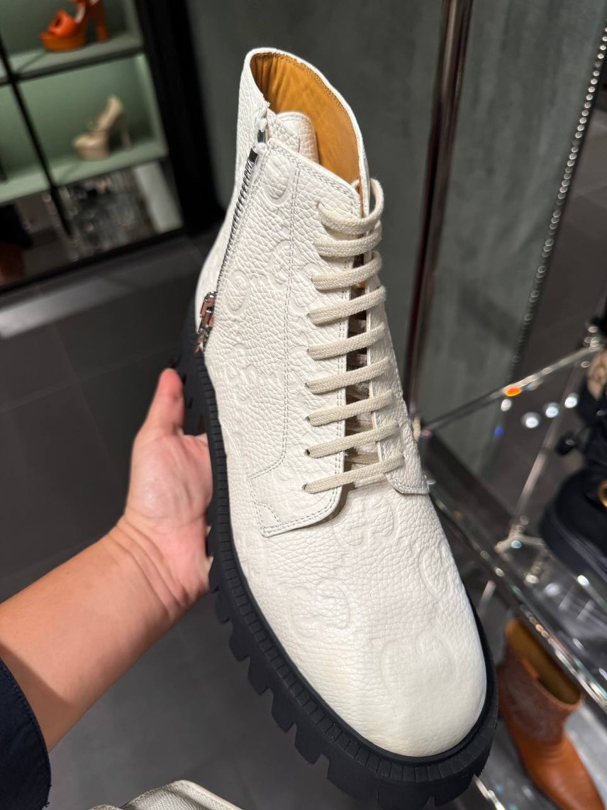 GUCCI Boots side view - Women's luxury Shoes