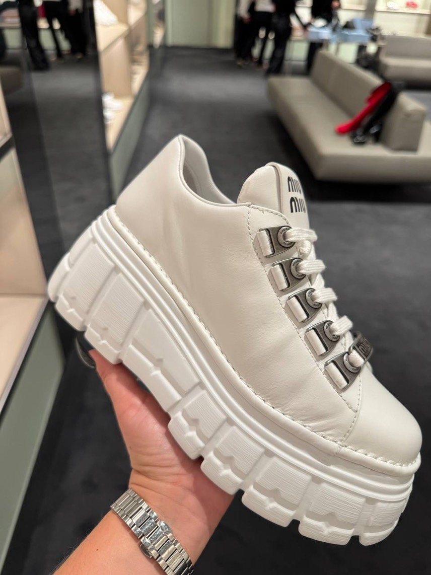 MIU MIU Sneakers front view - Women luxury Shoes