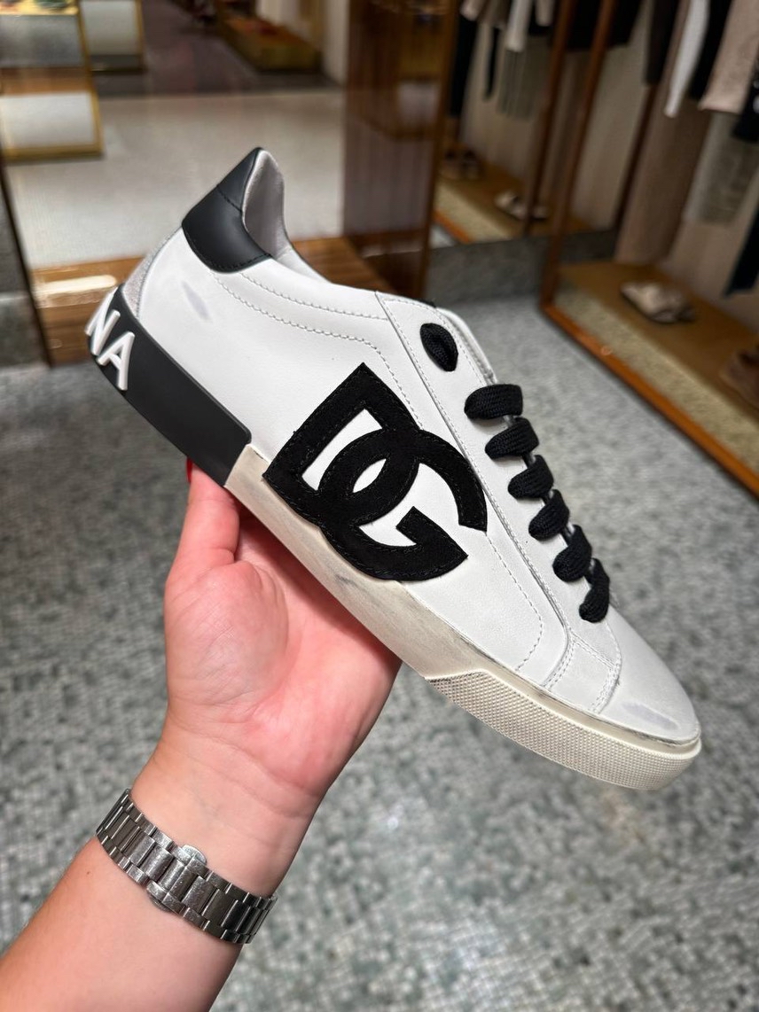 DOLCE & GABBANA Sneakers front view - Men's luxury Shoes