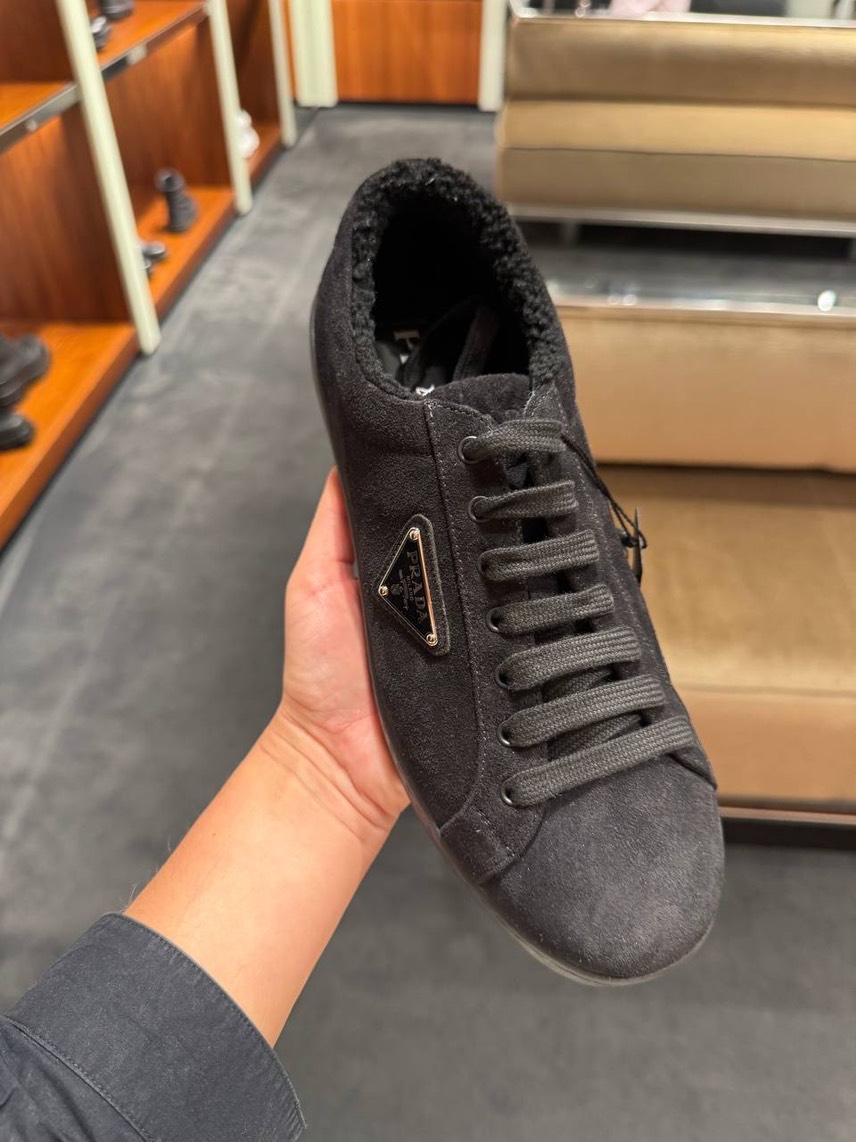 PRADA Sneakers side view - unisex luxury Shoes